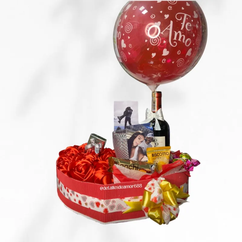 Flores eternas premium - arreglo de rosas preservadas regalo Medellin