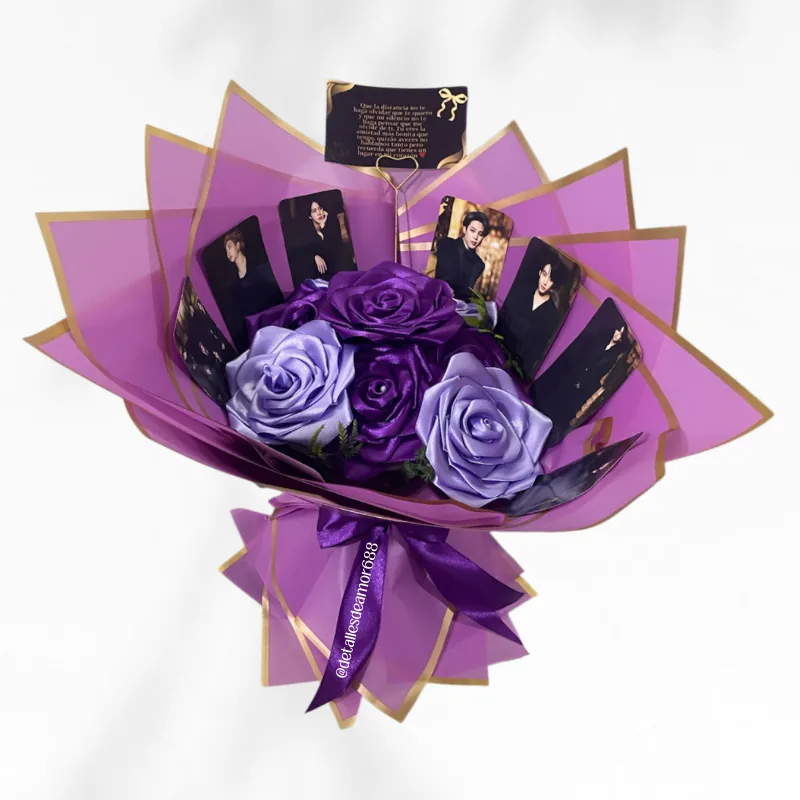 Flores eternas premium - arreglo de rosas preservadas regalo Medellin