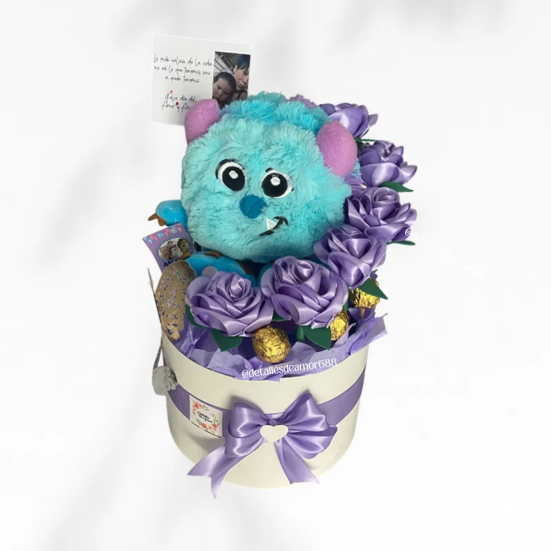 Flores eternas premium - arreglo de rosas preservadas regalo Medellin