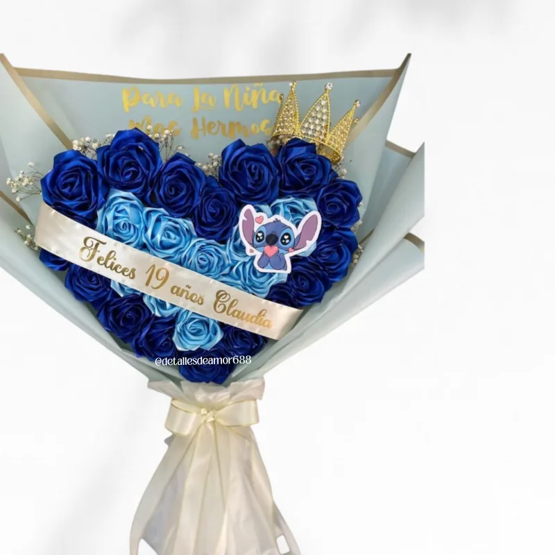 Flores eternas premium - arreglo de rosas preservadas regalo Medellin